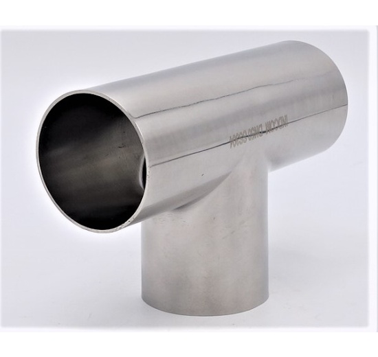 Pièces T longues, à souder DN50 (52x1,5mm), inox