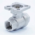 Robinet à tournant sphérique, acier inox, en deux parties avec adaptateur pour propulsion 1/2”