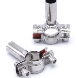 Collier support non isolé acier inox DIN 1.4301 _ 25-28 mm