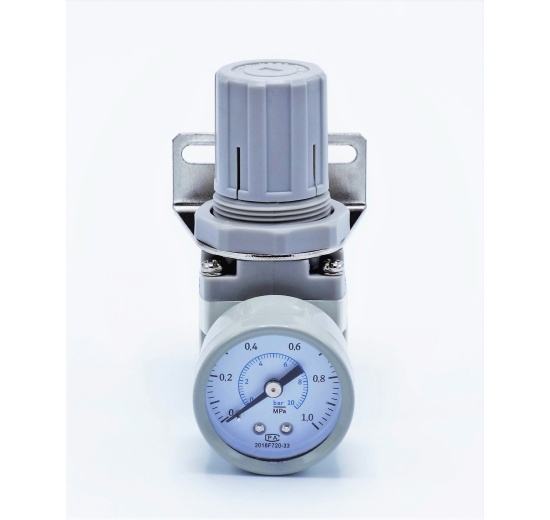 regulátor tlaku vzduchu, závit G 1/4", rozsah 0,1 až 10 bar