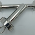 Nerezový Y - filtr clamp typ C-C DN20, límeček CLAMP 50.5 mm