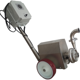 Mobilní odstředivé čerpadlo s otevřeným oběžným kolem 1.1 KW