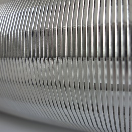 Tamis cylindrique à fils métalliques | Diamètre extérieur 250 mm, épaisseur de tamis 0,5 mm