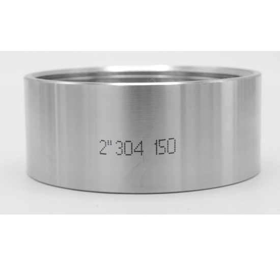 Manchon inox égal femelle court, type 334  2"