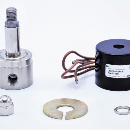 Électrovanne en acier inoxydable 2/2, G 1/8 " | AC24V, NC