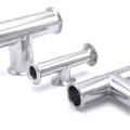 Tri CLAMP equal tees industrie des boissons Joint sanitaire en acier inoxydable 304
