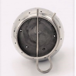 Boule de nettoyage fixe, à goupilles, inox | 35/38 mm, diamètre boule 53 mm, 2.5 m