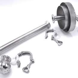 Boule de nettoyage fixe, connexion CLAMP | DN25