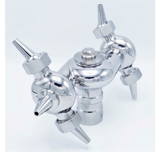 Boule de nettoyage rotative à jet, filetée | 5/4”