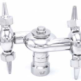 Boule de nettoyage rotative à jet, filetée