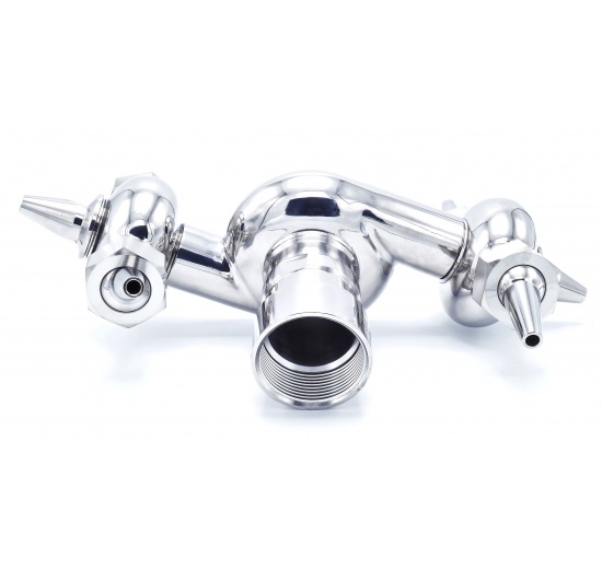 Boule de nettoyage rotative à jet, filetée