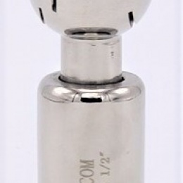 Boule de nettoyage rotative, filetée