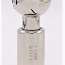 Boule de nettoyage rotative, soudée, sur goupille fendue