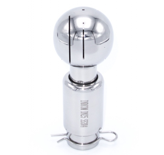 Boule de nettoyage rotative, soudée, sur goupille fendue