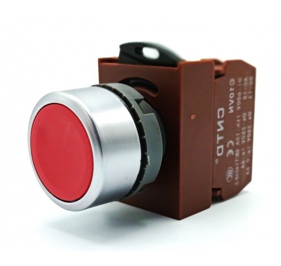 Boutons-poussoirs Ø 22 mm, plastique