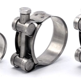 Colliers des serrages pour tuyaux en inox GBS PW4