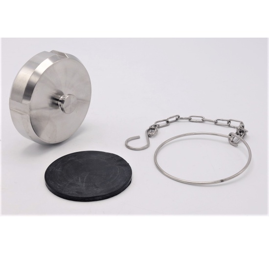 Écrou aveugle SMS DN38, inox