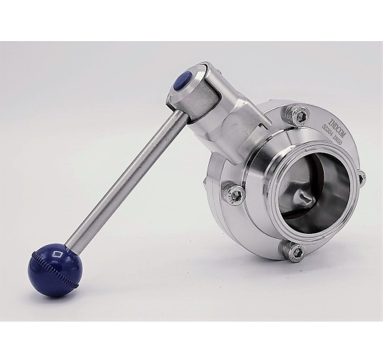 sanitaire vanne papillon inox DN 50