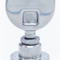 Manomètre tout acier inoxydable, cadran 63 mm, avec membrane de séparation-CLAMP DIN 32676, collier 64 mm | 0-6 bar, (CLAMP-64 mm)