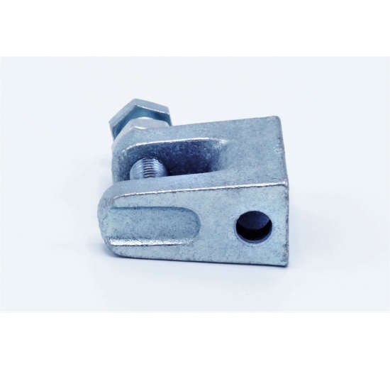 pince pour poutres pour la fixation de tiges filetées M8 sur des profilés en acier