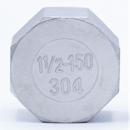 Bouchon femelle inox type 326 6/4" (1 1/2")