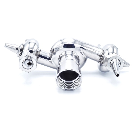 Boule de nettoyage rotative à jet, filetée