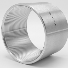 Manchon inox égal femelle type 333,  3"