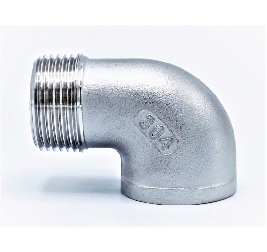 Coude de filetage M/F type 304 inox