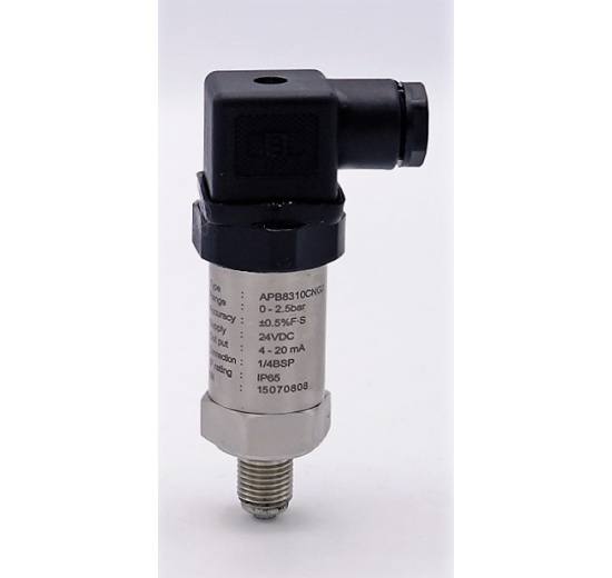 Capteur de pression absolue, 1/4" BSP, 24VDC