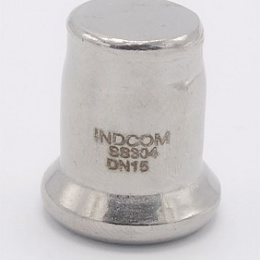 Capuchon d'extrémité, raccords à sertir, acier inoxydable F 15 mm