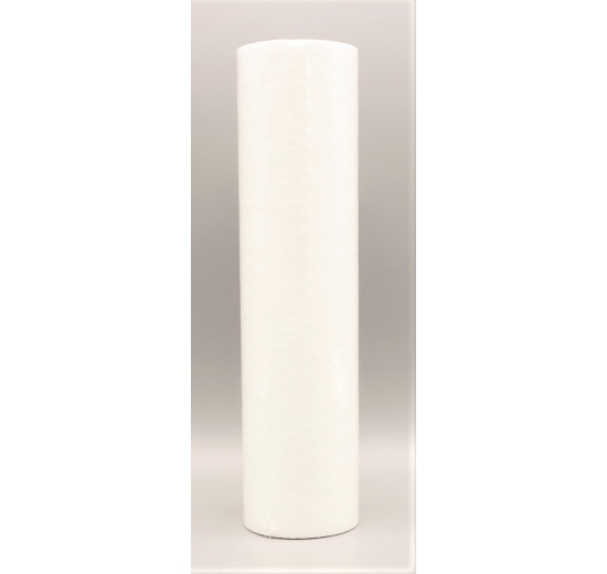 Cartouche filtrante plissée en microfibre avec deux couches