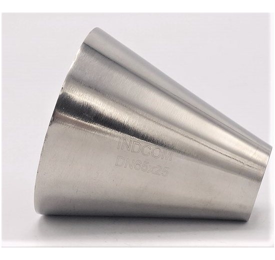 Réductions concentriques, à souder S-S, courtes DN65/25
