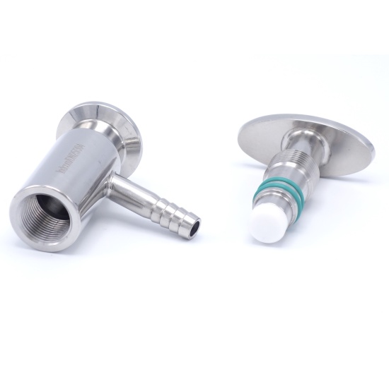 Vanne d'échantillonnage en acier inoxydable, connexion CLAMP| DN20 (K34)
