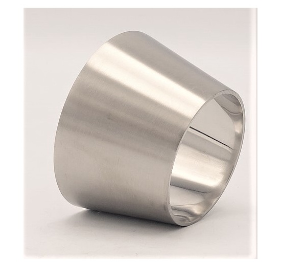 Réductions concentriques, à souder S-S, courtes DN65/50, inox