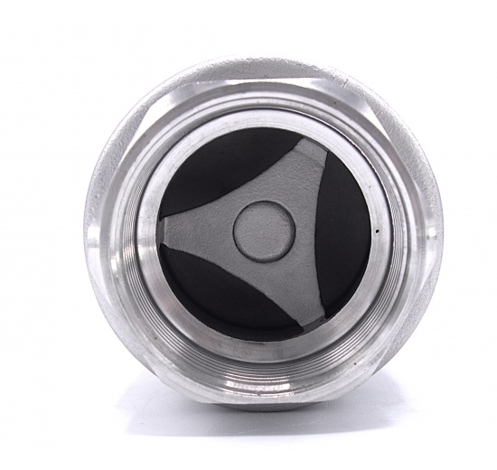 Celonerezová zpětná klapka, závitová detail