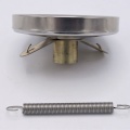 Celonerezový bimetalový teploměr, příložní, průměr ciferníku 63 mm (0-120 ℃)