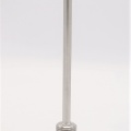 Celonerezový bimetalový teploměr s ponorným dříkem, závitový 0-100℃ (1/2”) 200 mm