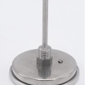 Celonerezový bimetalový teploměr s ponorným dříkem, závitový (1/2”), 0-100 ℃, 100 mm