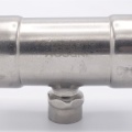 Pièce en T, pressage, F/F(filetage intérieur)/F 54_3/4"_54, acier inoxydable