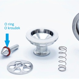 Joint de registre (pièces de rechange pour clapets anti-retour, type à souder S-S, CLAMP)
