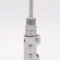 Thermomètres bimétalliques en acier inoxydable, tige d'immersion de réservoir, connexion angulaire