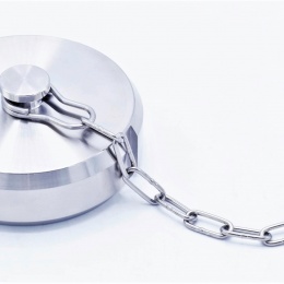 Chaine pour écrou de fin DIN 11851, acier inoxydable