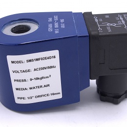 Cívka pro nerezový elektromagnetický ventil 2/2, G 1/2", AC230V, NC