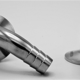 CLAMP adaptateur à tuyau, virole coude à 90°