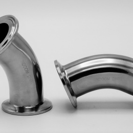 CLAMP DIN 32676  bezešvé koleno 45°, DN32