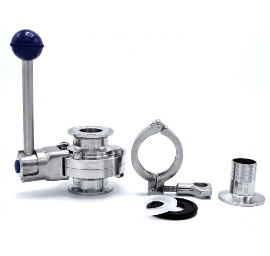 Clamp mandrin de tuyau Connexion CLAMP DIN 32676 industrie laitière industrie des boisson