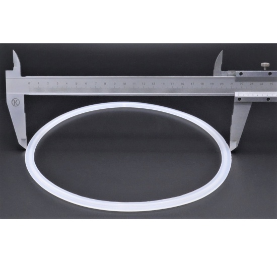 clamp silikonové těsnění DN 200 - talířek 217,5 mm