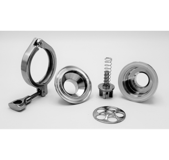 Clapet anti-retour, DN50 en inox, á soudé S-S