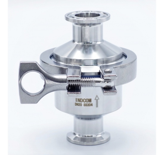 Clapet anti-retour, en inox, Clamp type C-C | DN20 (K34)