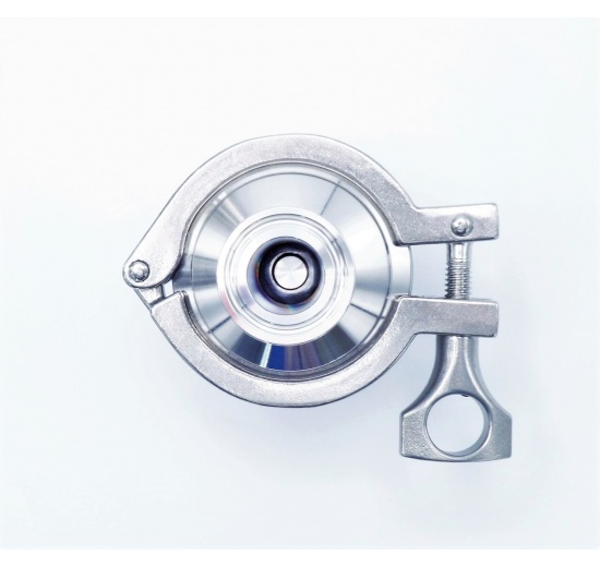 Clapet anti-retour, en inox, Clamp type DN15 (K34) C-C
